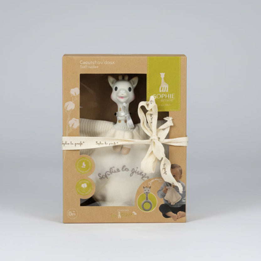 Βρεφικό Πανάκι Μωρού Sophie la girafe So Pure Soft Rubber